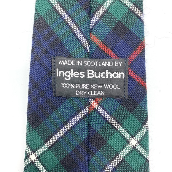 INGLES BUCHAN - Vintage Tie - Picture 6 of 9